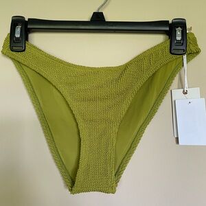 Good American Always Fits Better Cheeky Bikini Bottom Sz 1/2